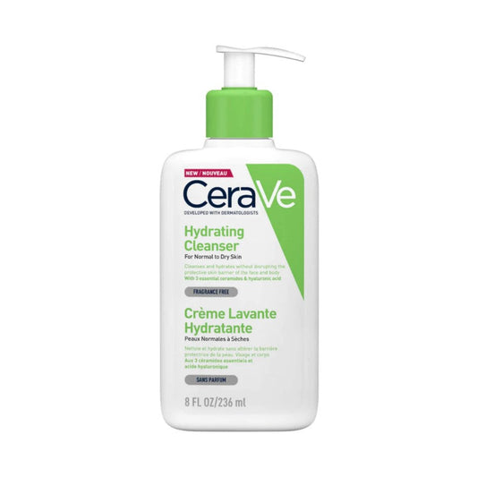 CERAVE hydrating cleanser - Ansikts- och kroppsrengöring 236ml- hudcentralen.se