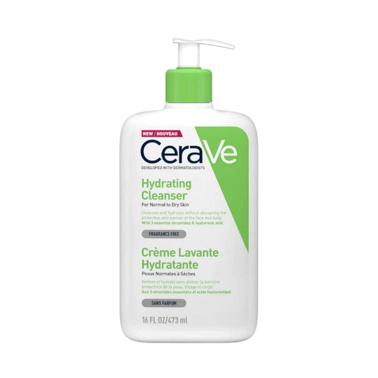 CERAVE hydrating cleanser - Ansikts- och kroppsrengöring 473ml- hudcentralen.se