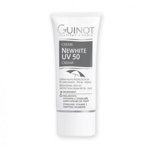 GUINOT Newhite Cream UV 50 - Tonat solskydd SPF50- hudcentralen.se