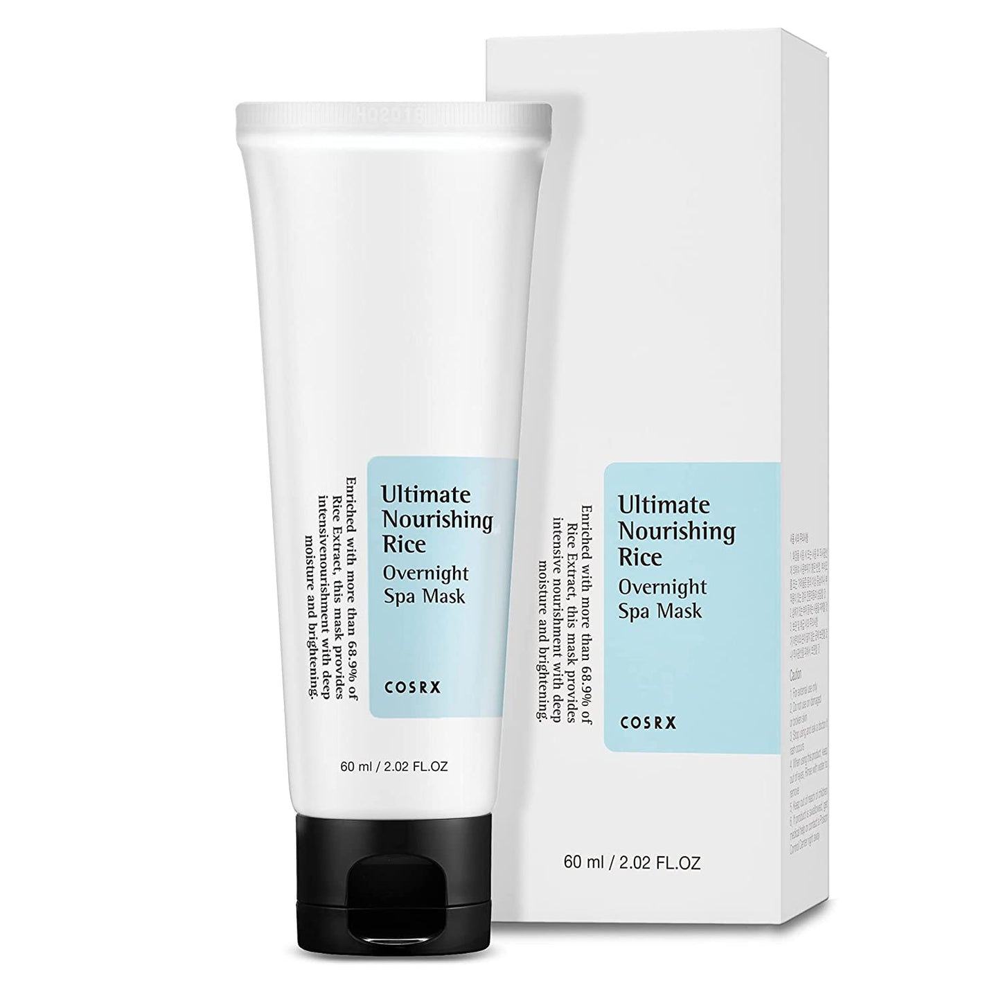 COSRX Ultimate Nourishing Rice Overnight Spa Mask - Fuktgivande nattmask- hudcentralen.se
