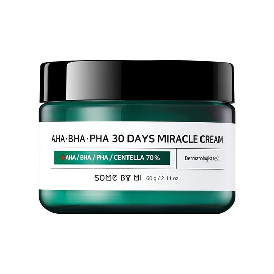SOME BY MI - AHA, BHA, PHA 30 Days Miracle Cream 50ml - Ansiktskräm för problematisk hud- hudcentralen.se