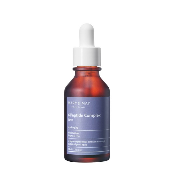 MARY & MAY 6 Peptide Complex Serum - Ansiktsserum med peptider- hudcentralen.se