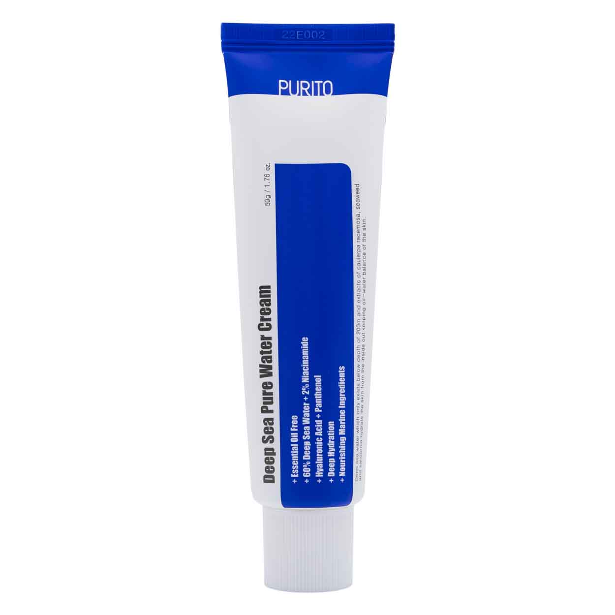 PURITO Deep Sea Pure Water Cream - Ansiktskräm med havsvatten- hudcentralen.se