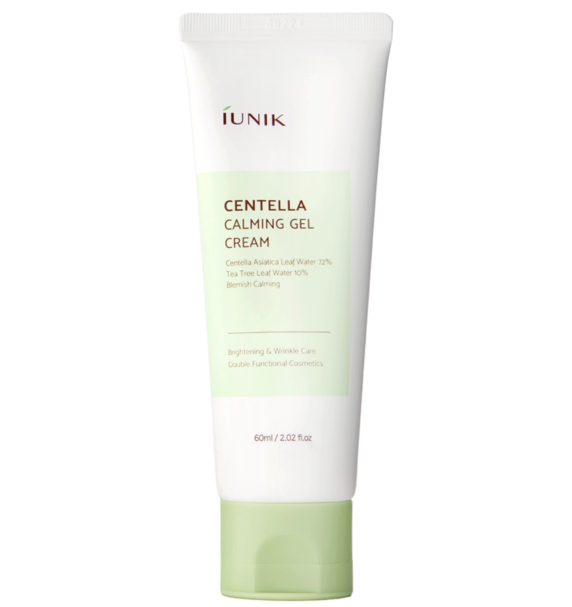 iUNIK Centella Calming Gel Cream - Lugnande ansiktsserum med centella- hudcentralen.se