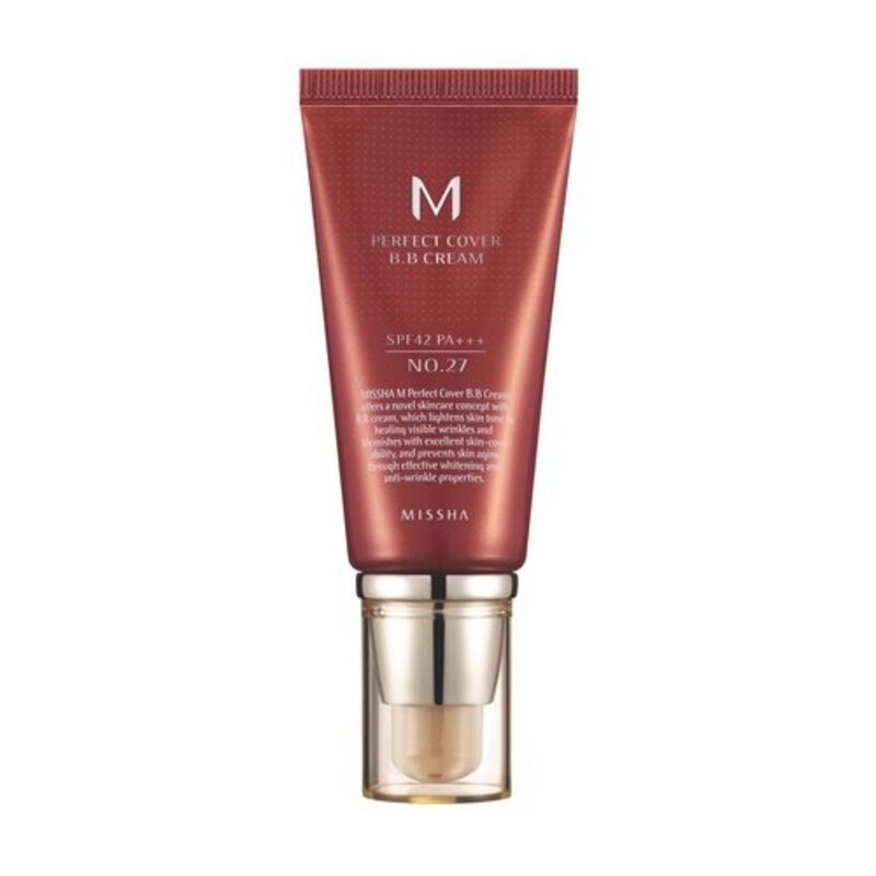 MISSHA M Perfect Cover BB Cream #27 - BB-kräm med SPF 42- hudcentralen.se