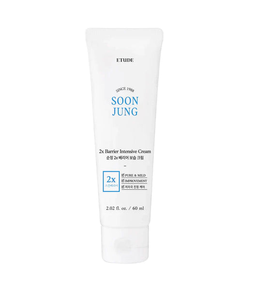 ETUDE Soon Jung 2x Barrier Intensive Cream - Ansiktskräm- hudcentralen.se