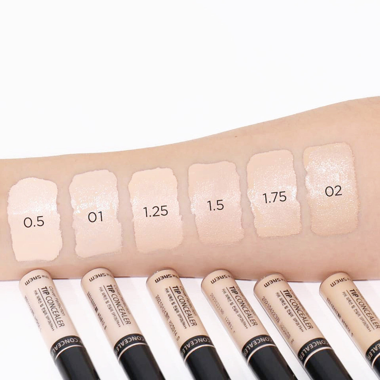 THE SAEM Cover Perfection Tip Concealer - maskuoklis - odoscentras.lt