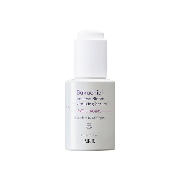 PURITO Bakuchiol Timeless Bloom Revitalizing Serum - Föryngrande ansiktsserum- hudcentralen.se