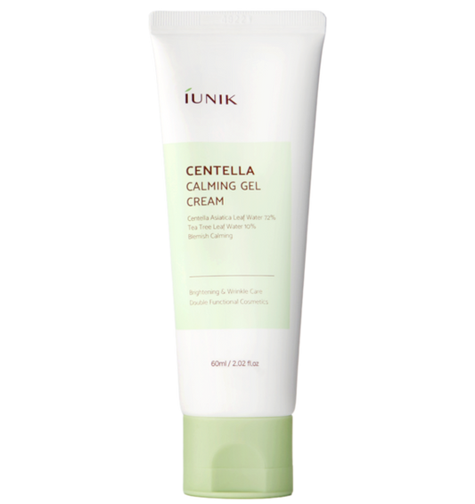 iUNIK Centella Calming Gel Cream - Lugnande ansiktsserum med centella- hudcentralen.se