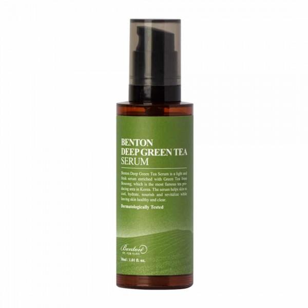 BENTON Deep Green Tea Serum - Ansiktsserum med grönt te- hudcentralen.se