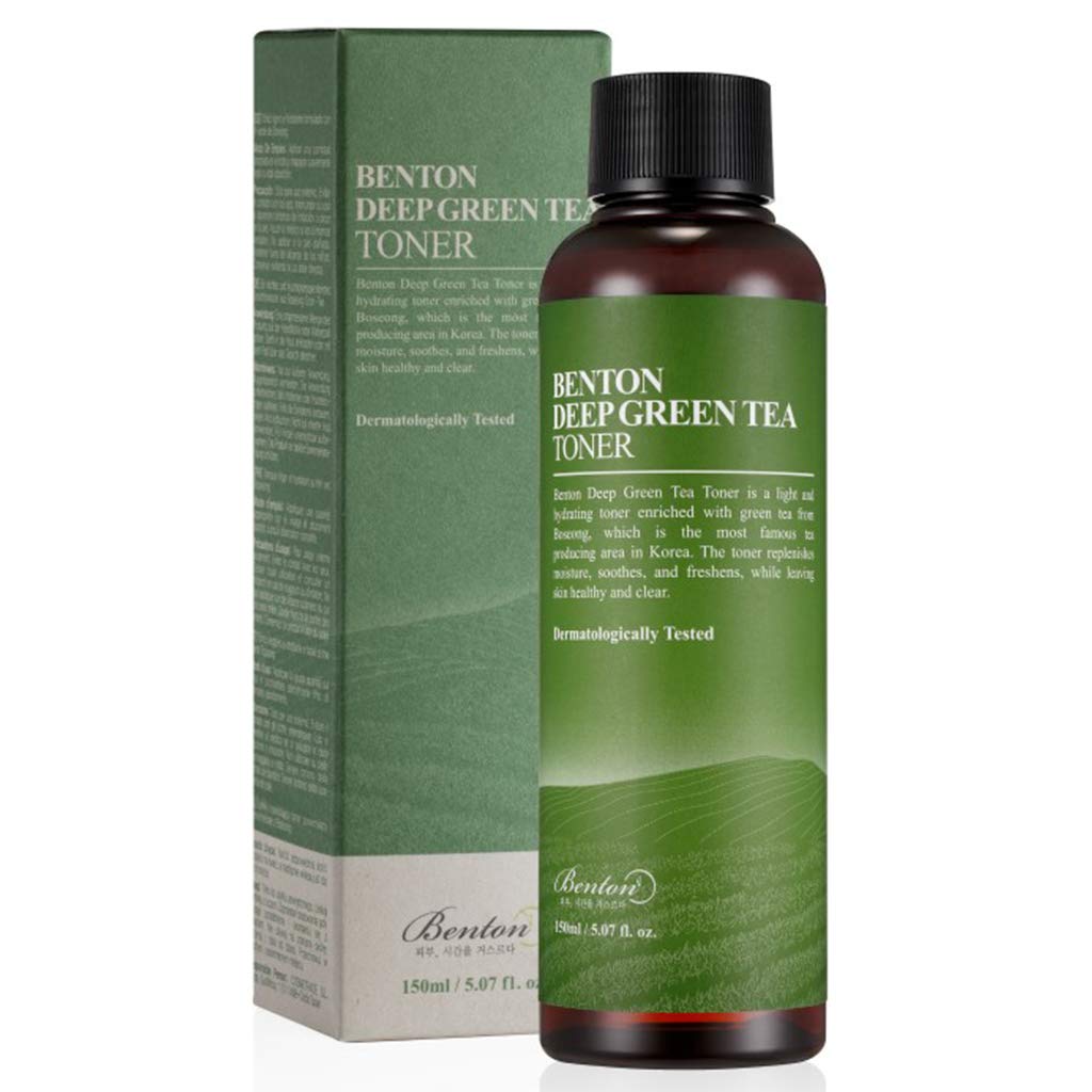 BENTON Deep Green Tea Toner - Ansiktsvatten med grönt te- hudcentralen.se